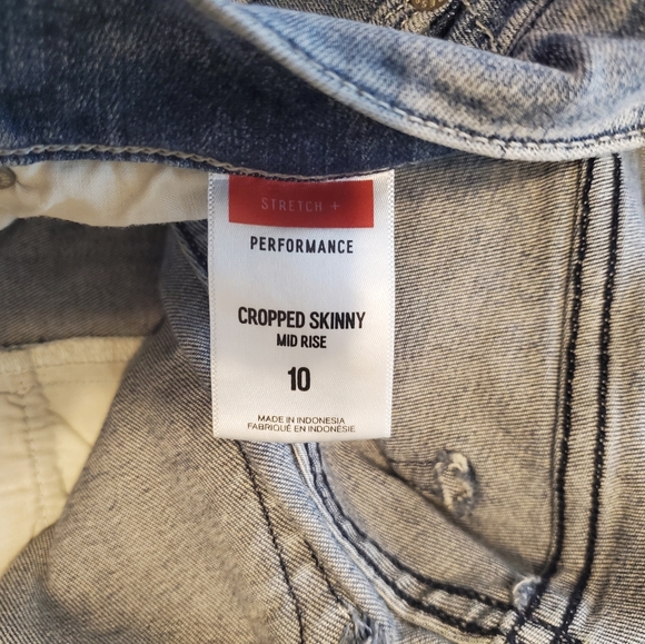 Express Torn Blue Jeans - Picture 9 of 9